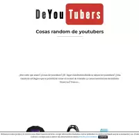 Deyoutubers